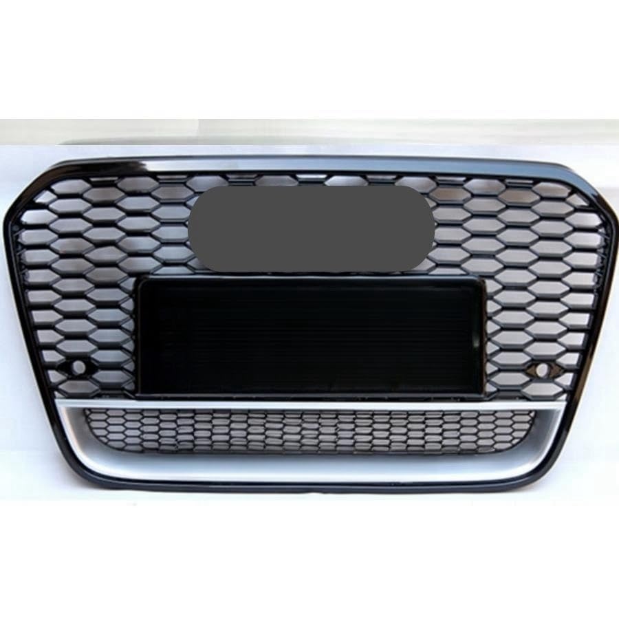 Grille avant pour RS6 design calandre de pare-chocs centrale Audi A6 S6 C7 2012-2015