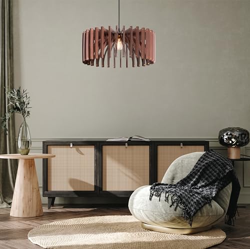 Dezaart Fat Umbrella Wood Pendant Light thumb #4