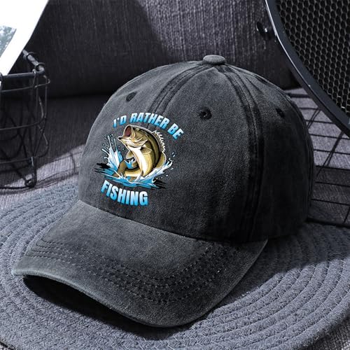 Image of Vintage Country Adjustable Cotton Cap for Men