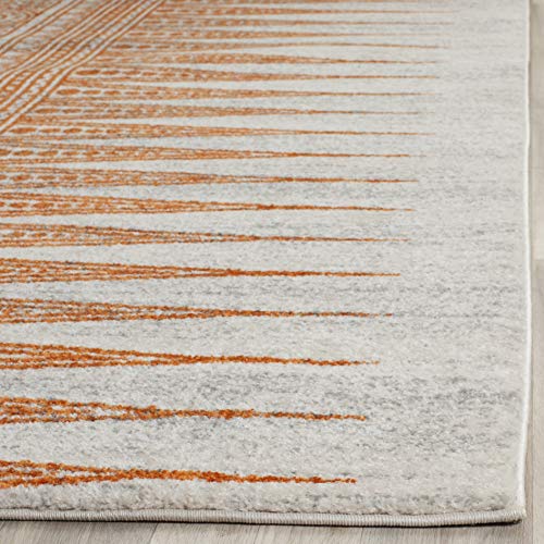 Tapete Safavieh Boho 2'2" x 4' Ivory / Orange miniatura 3