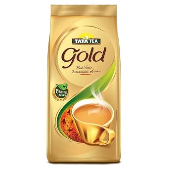 Tata Tea Gold, Black Tea, Pouch, 500g