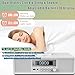 WISCENT Home Stereo System, Premium 20W RMS Sound System, Compact CD Player with Bluetooth, Dual Alarm Clock, USB, FM Radio, AUX, Snooze & Sleep Timer, CD Players for Home, White, WTB-798
