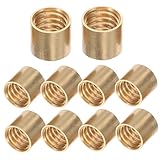 DECOMELODY 10個ビリ用真鍮フェルール 換可 な台 杆パーツ プールキュー用 提供