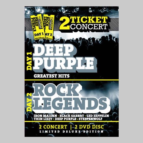 DEEP PURPLE TWO TICKETS CONCERTS