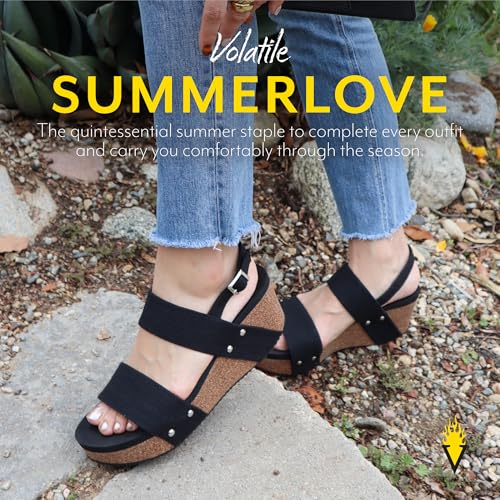 VOLATILE Women's Summerlove Wedge Sandal2
