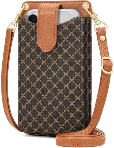 Image of Peacocktion Small Crossbody Cell Phone Purse for Women, Lightweight Mini Small Crossbody Bags for Women with Card Slots