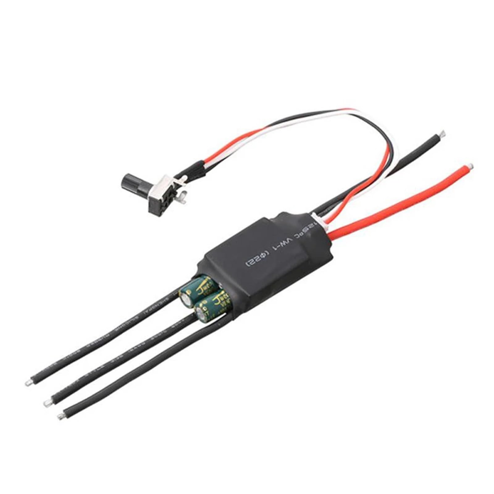 7-24V BLDC 3 Phase Brushless Motor Driver Hallless 200W Motor Drive Board Speed Controller Regulator with Potentiometer