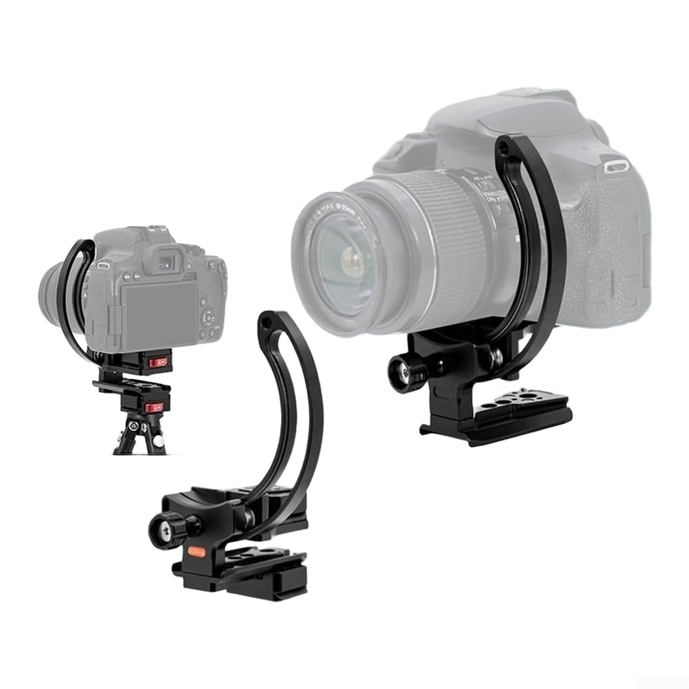Supporto verticale a sgancio rapido per fotocamere DSLR in