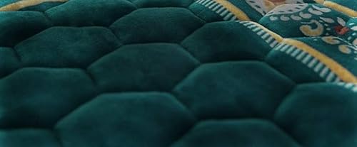 Miniatura 3 de Alfombra de oración musulmana, islámica, acolchada, muy gruesa, alfombra de oración para hombres y mujeres, con cuentas de oración del Islam, para