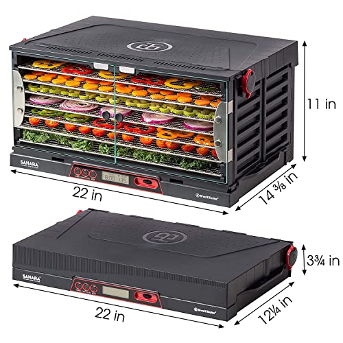 Image of Brod & Taylor SAHARA Folding Food Dehydrator (Stainless Steel Shelves)