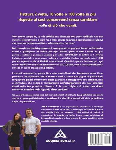 Offerte da $100M: Come Fare Offerte Così Buone Che Le Persone Si Sentano Stupide A Dire Di No (Acquisition.com $100M Series) (Italian Edition) image 4