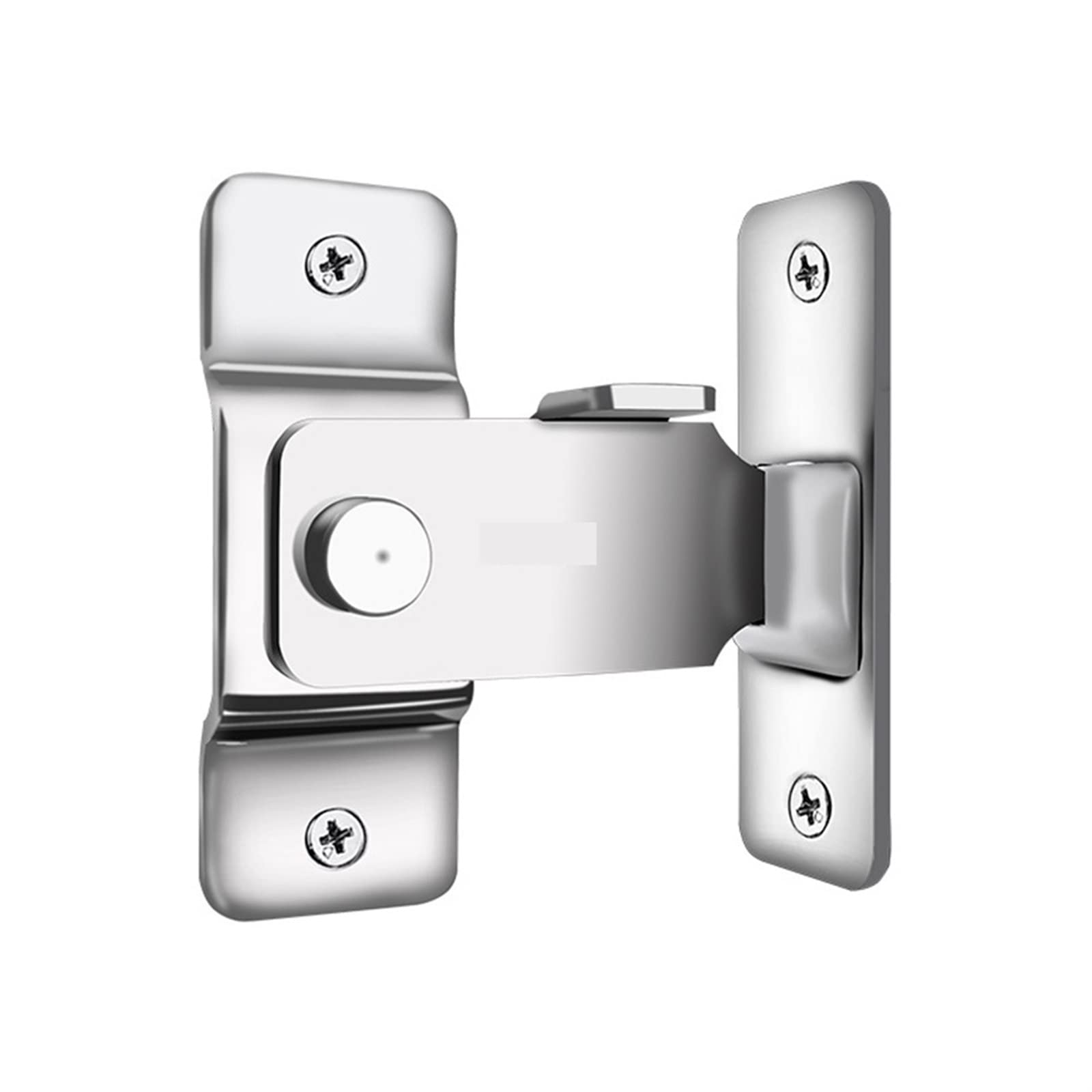 NVSFZGIYG Door Lock Barn Cast Metal Hook Latch Texture Home Decoration Ornament Toilet Doors Right Angle Sliding Gate with Screw