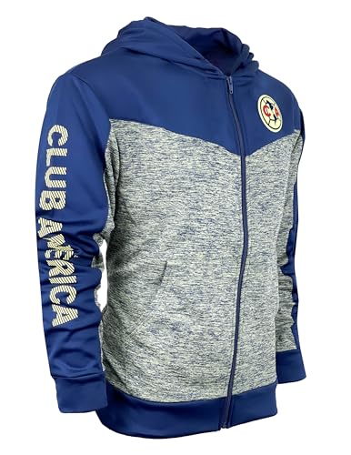 Icon Sports Boy's Club America Full Zip Hoodie, Licensed C. America Hooded Sweatshirt Youth Sizes2