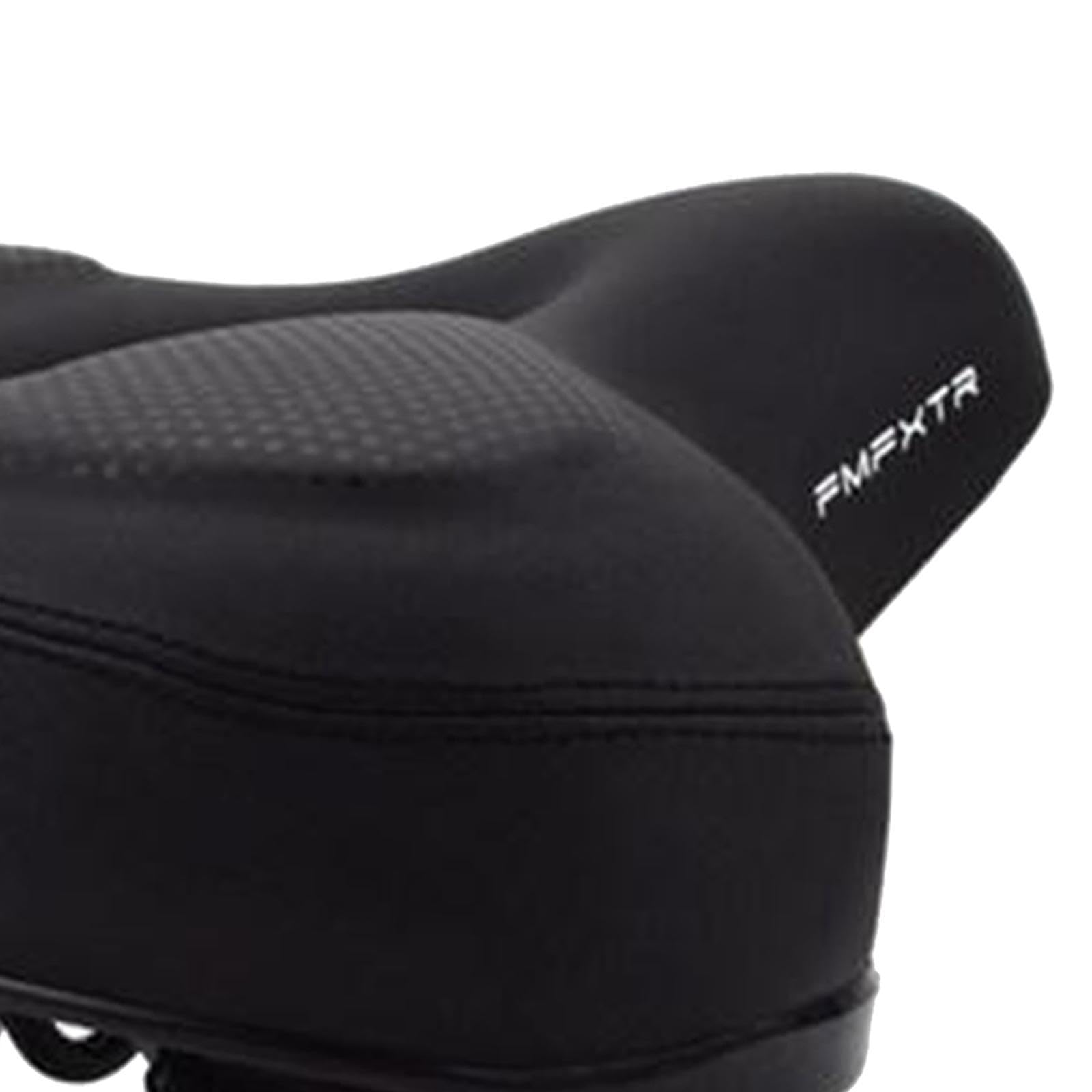 Gepolsterter Fahrradsattel aus hochdichtem Schaumstoff – Komfortables Kissen für alle Radtouren. Atmungsaktiv und druckentlastend. Dieser, Schwarzes Gel, 26 x 26 cm