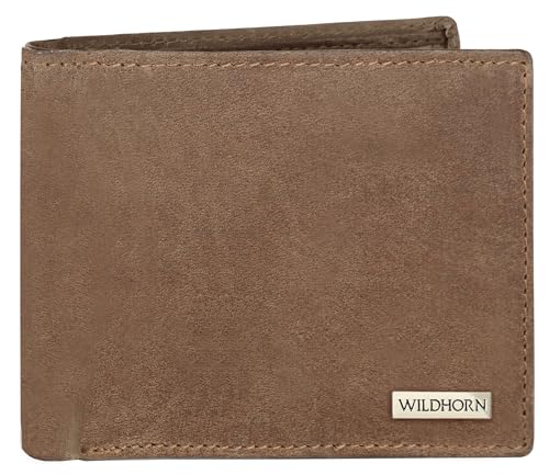 Image of WildHorn Rfid Protected Leather Wallet For Men, Tan Hunter