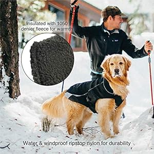   North-Country-Dog-Coat-Dog-Winter-Jacket-Waterproof-Dog-Jacket-Dog-Snow-Jacket-and-Windproof-Dog-Coat-Reflective-Dog-Fleece