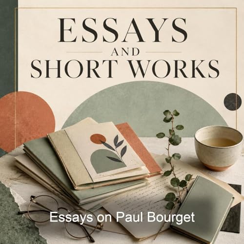 『Essays on Paul Bourget』のカバーアート