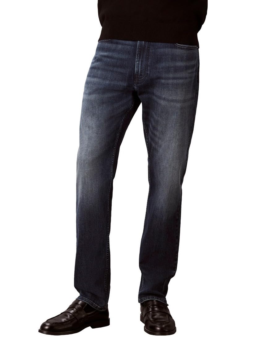 Men's Straight High Stretch Jeans