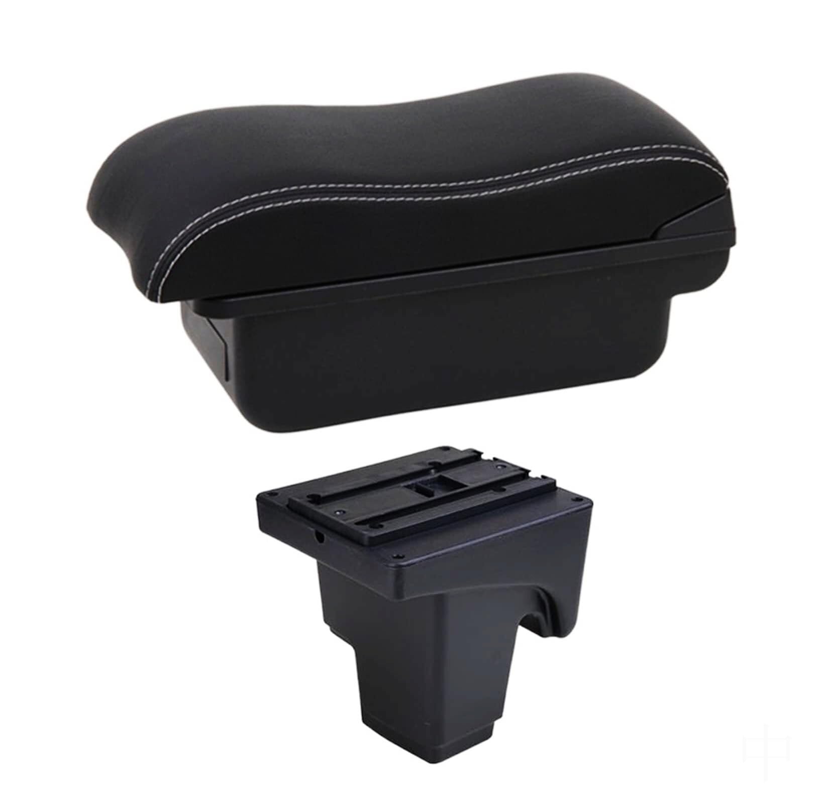 GTDTKGANAK Storage Box For For Focus 3 Mk3 2011-2021 Leather Center Console Armrest Storage For Box with USB