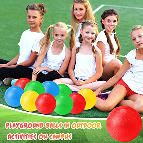 Image of Jerify 12 Pcs 10 Inch Kickball Playground Balls Bulk