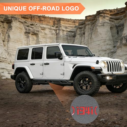 Estribos laterales para Jeep Wrangler JK 4 puertas 2007-2018 miniatura 5