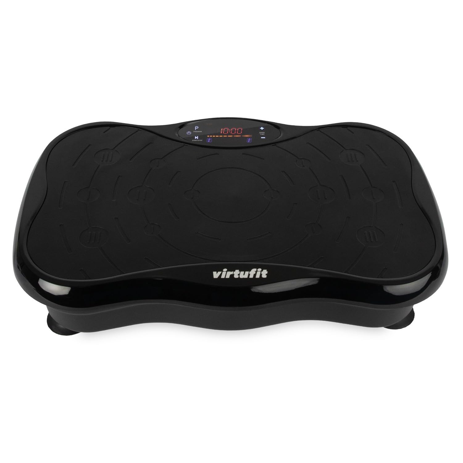 VirtuFit Piastra vibrante fitness – Fitness Powerplate – 10 programmi di allenamento – 99 velocità – Attrezzo per allenamento di resistenza