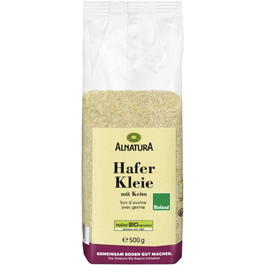 Alnatura Haferkleie mit Keim, 6er Pack (6 x 500 g)