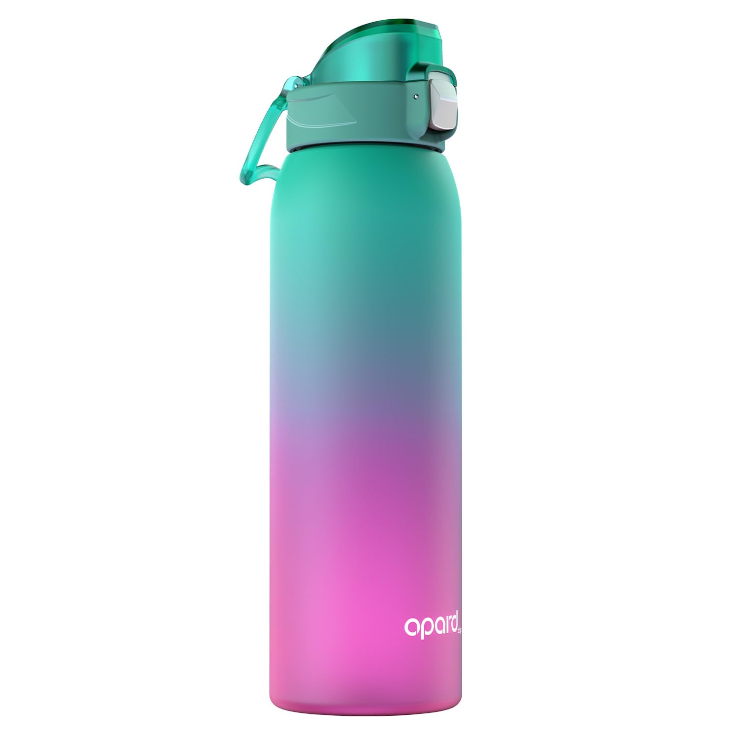 Opard Zip 1000ml Plastic Water Bottle Dishwasher Safe, Leakproof Flip-Top Lid, BPA Free Tritan, Wide Mouth Reusable Sports Water Bottle for Gym Hiking Commuting Outdoor Travel and School
