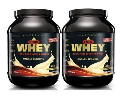 Preisvergleich Produktbild Inko X-Treme Whey Protein 2 x 750g Dose 2er Pack Erdbeer