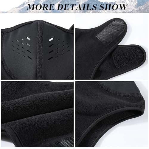 WTACTFUL Balaclava Half Face Mask for Men Women Windproof Warm Thermal Breathable for Ski Skiing Snowboarding Motorcycle Cycling Hiking Winter Cold Weather Outdoor Sports #1 by WTACTFUL - Image 8