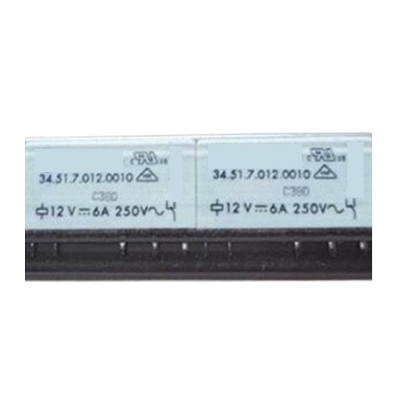 NWPNLXEA 12V Relay 34.51.7.012.0010 345170120010 34 51 7 012 0010 12V 6A 250V(5PCS)