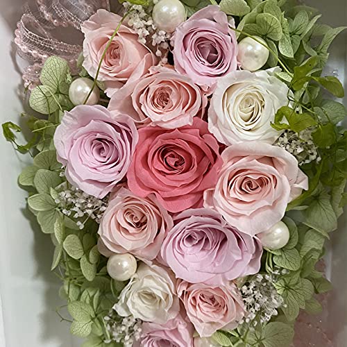 Amazon.co.jp: プリザーブドフラワー 花 ギフト 写真立て フォト