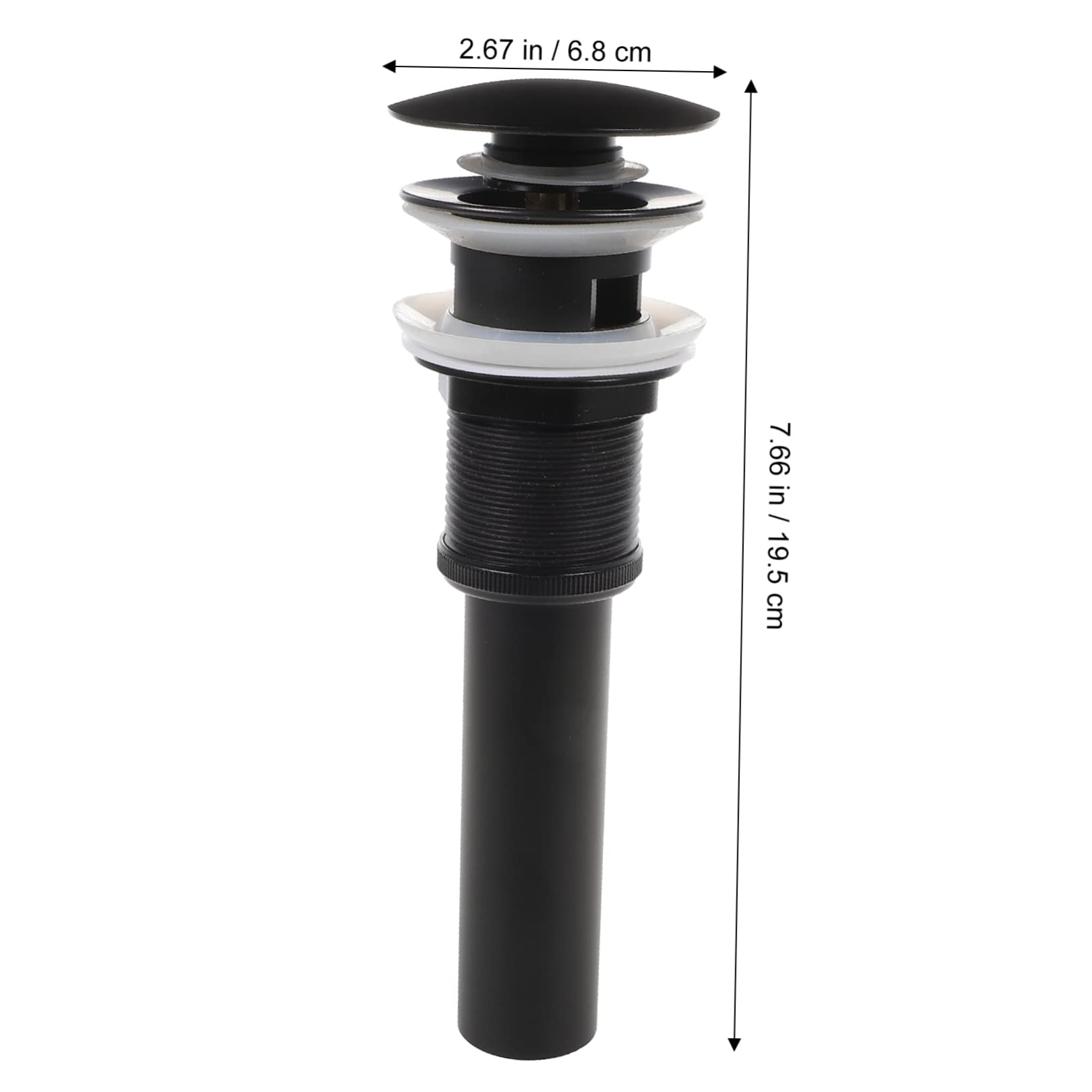 Homoyoyo Tapón De Drenaje para Lavabo Desagüe Rápido De Rebose Diseño up para Lavabos
