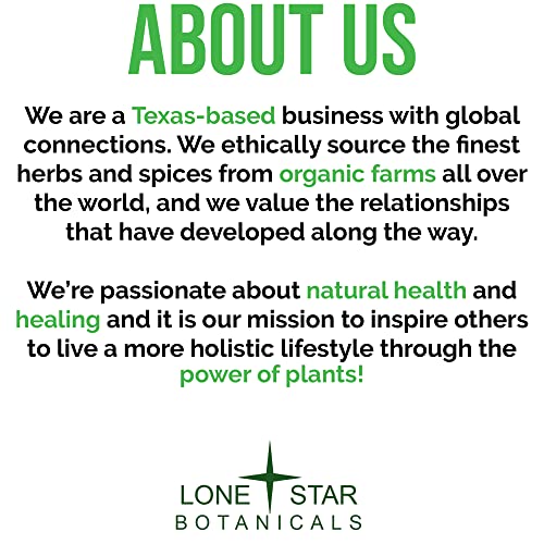 Lone Star Botanicals Organic Spirulina Powder 1Lb – 100% Pure Superfood Supplement From Blue Green Algae Non Gmo For Smoothie & Protein Drink, Vegan & Usda Certified Organic 100 Servings #TOP6