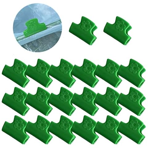 20PCS Greenhouse Plastic Pipe Clamps Cover