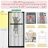Lumizone Extra Tall Pet Gate 55.12 High Pressure Mounted 30.12-34.05 Extra Wide (9 Sizes) 1.37 Gap for Cat Dog Stairs Doorway Hallway No Drilling Auto-Close (30.12-34.05 W, Black)