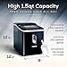Igloo Automatic Ice Maker, Self- Cleaning, Countertop Size, 26 Pounds in 24 Hours, 9 Large or Small Ice Cubes in 7 Minutes, LED Control Panel, Scoop Included, Perfect for Water Bottles, Mixed Drinks