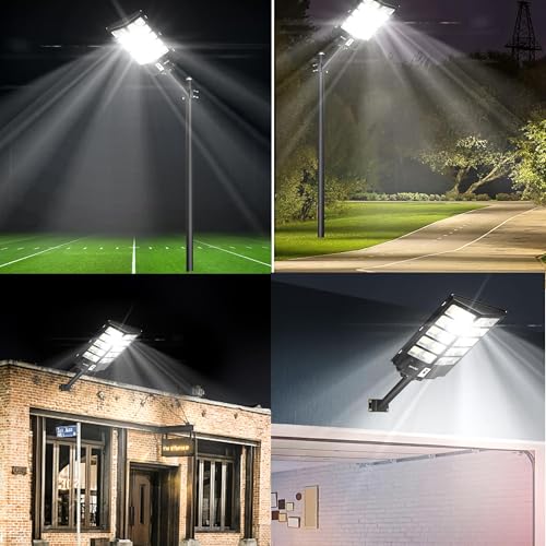 Ofuray Of-10000W Solar Street Lights Outdoor,Commercial Parking Lot Light by Ofuray - Used condition - Image 4