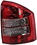 Evan-Fischer Tail Light Lens and Housing Compatible with 2007-2010 Jeep Compass Passenger Side
