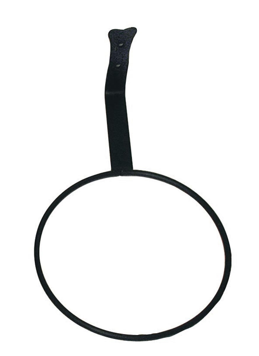 Hookery PR-8 Plant Pot Ring, Black, 8-Inch