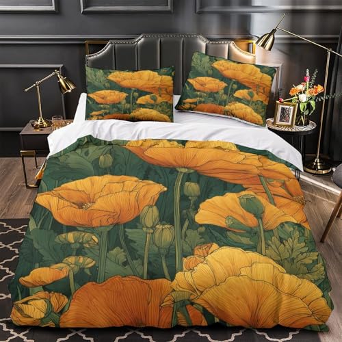 Housse de couette caniche hypoallergénique en microfibre douce premium - 2