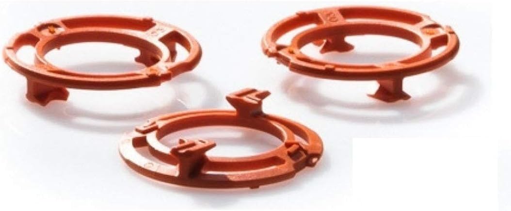 Lock-Ring (Retaining-Plate, Blade Holder) for Philips Shaving Heads Model/Type SH70 and SH90 (Colour Orange) for Shaver Series S7000 & S9000 (and Replacement RQ12 Plus+)
