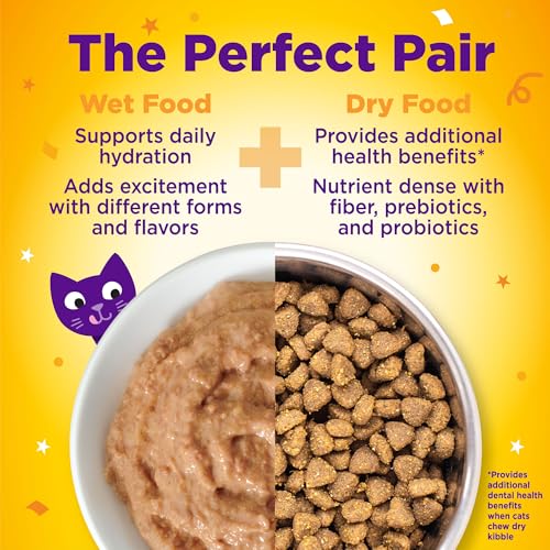Image of Wellness Appetizing Entrees Mousse Adult Wet Cat Food, Natural, Protein Rich, Grain Free, Chicken Recipe, 1.4 oz, Pack of 24 Pouches