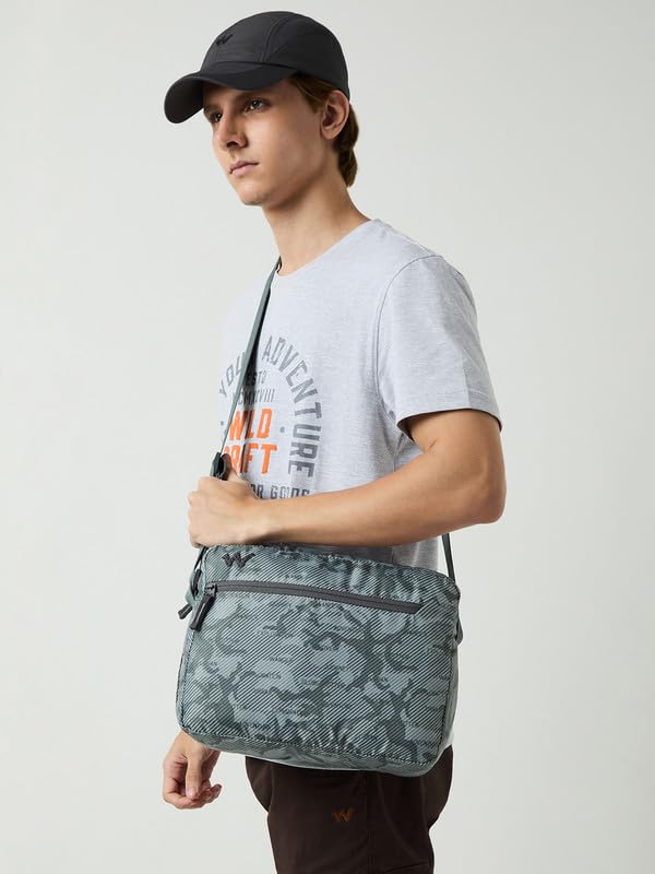 Image of wildcraft Polyester M Sling Normal Sling Bag /Messenger Bag /Cross Body Bag for Mens & Womens
