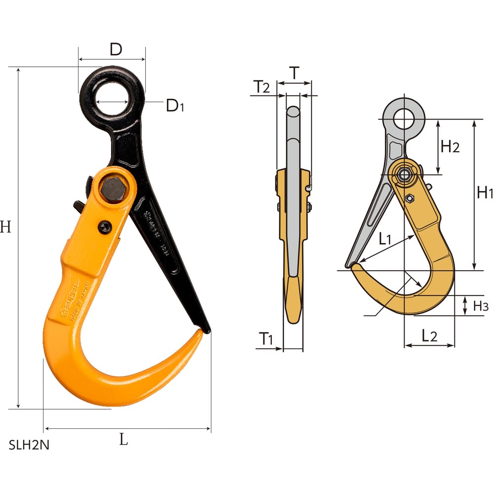 Amazon.co.jp: スーパーツール(SUPERTOOL) スーパーロックフック SLH3N