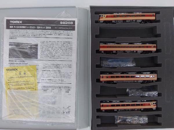 TOMIX/国鉄 キハ82系 特急ディーゼルカー 基本セット/98269 国鉄 キハ82系特急ディーゼルカー基本セット｜製品情報｜製品
