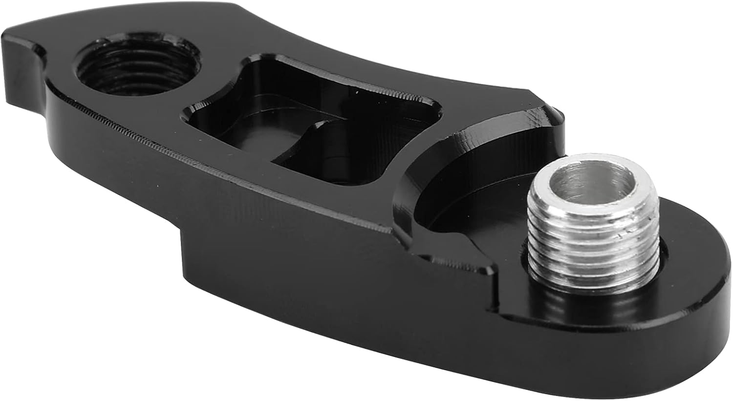 Keenso Rear Derailleur Hanger, Bike Rear Derailleur Hanger Aluminum Tail Hook Extension Extender for Mountain Bike (MTB) and Road Bike