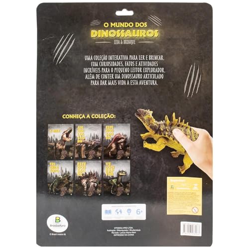 Mundo dos Dinossauros, O - Leia & Brinque: Anquilossauro Mundo dos Dinossauros, O - Leia & Brinque: Anquilossauro - Imagem 8