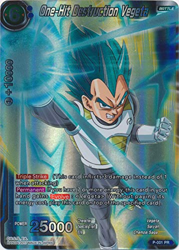 Dragon Ball Super Tcg One Hit Destruction Vegeta Sp Set Promo Cards Ball Super Cards P 001 Buy Online In Luxembourg At Desertcart Productid