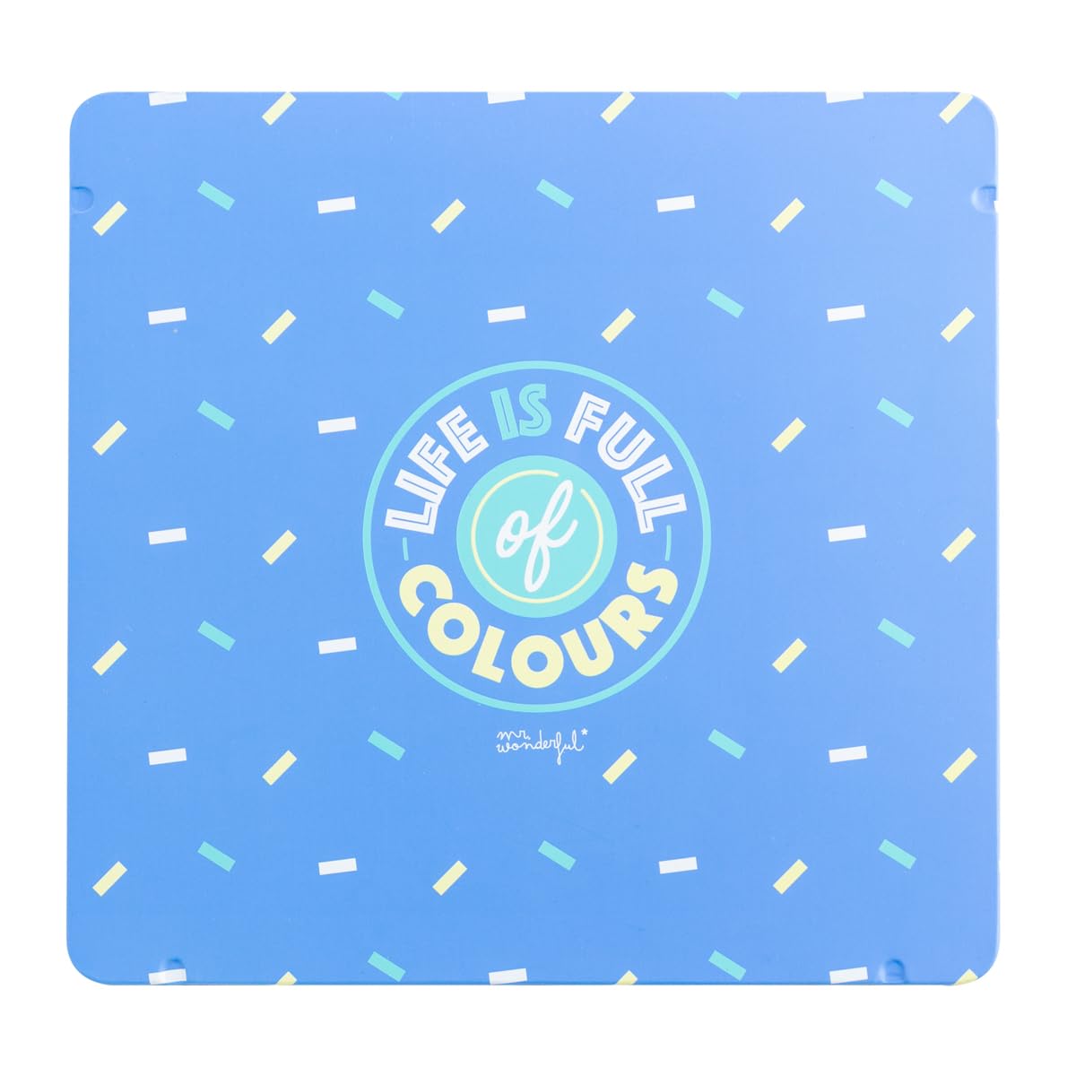 Mr.Wonderful Life is Full of Colours Pencil Case